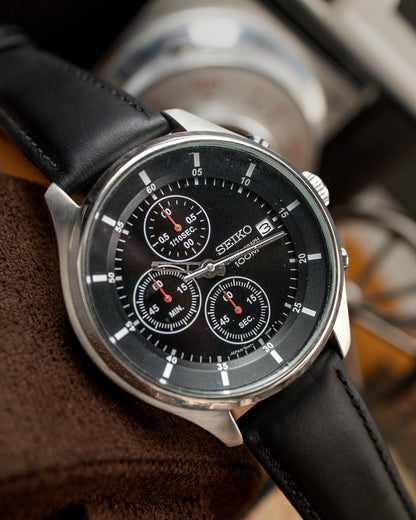 Seiko - Chronograph 100M High-Speed 1/10th Sec - 4T57-00G0