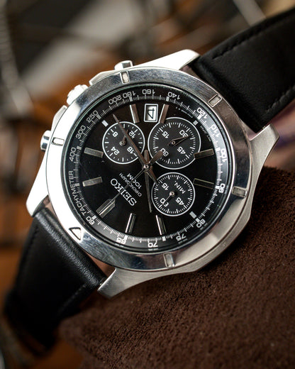 Seiko - Chronograph 100M Bezel Rider - 6T63-00C0