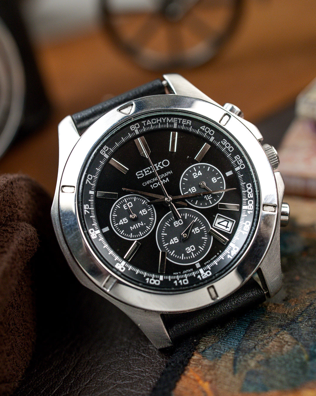 Seiko - Chronograph 100M Bezel Rider - 6T63-00C0