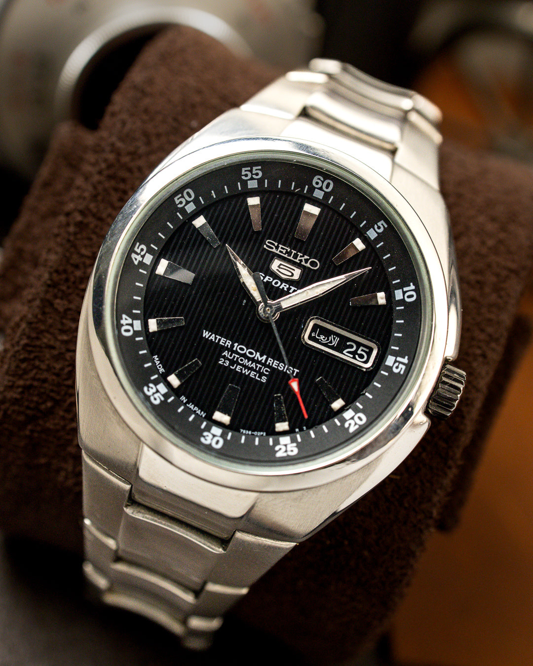 Seiko - 5 Sports Pinstripe Automatic - 7S36-02A0