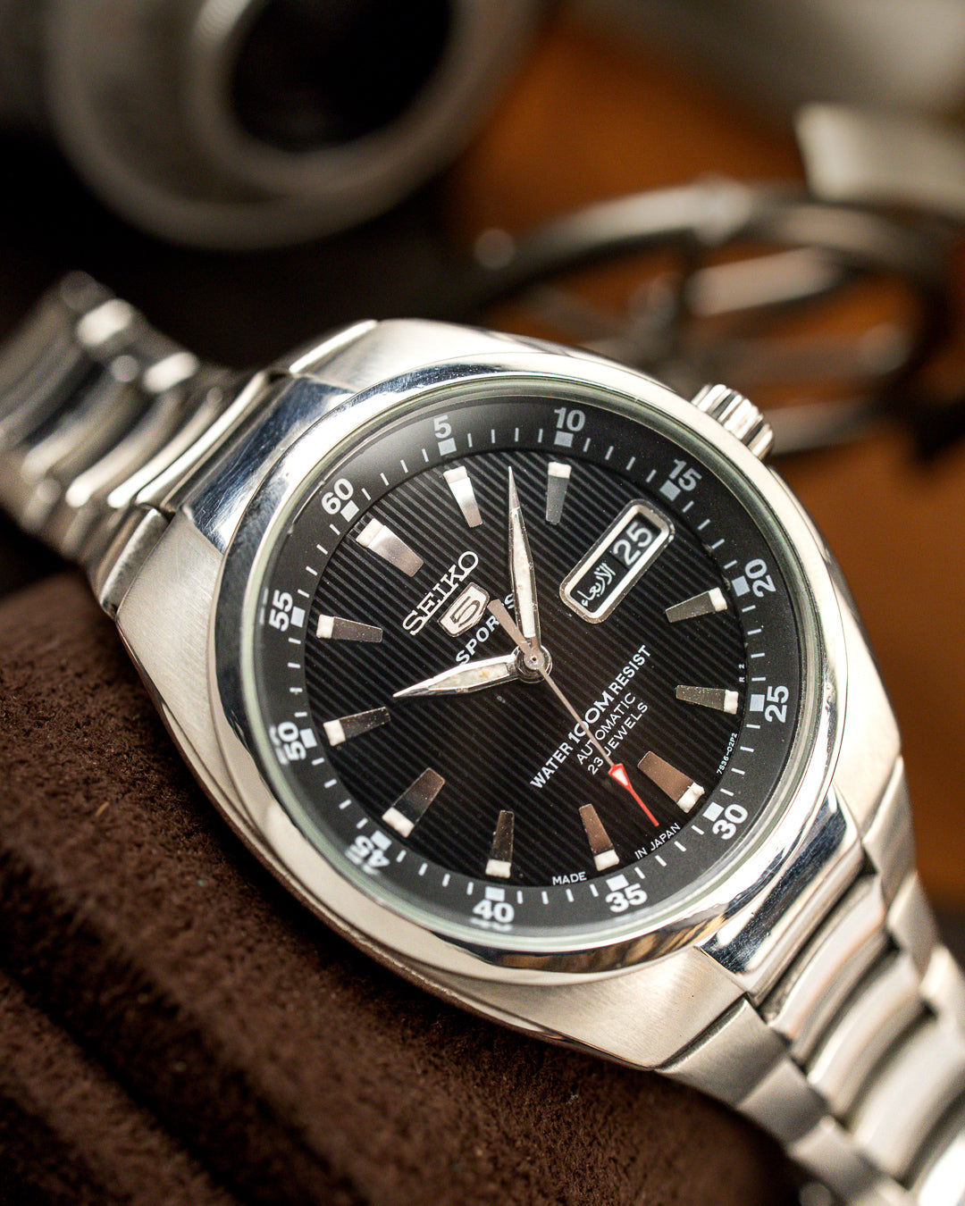 Seiko - 5 Sports Pinstripe Automatic - 7S36-02A0