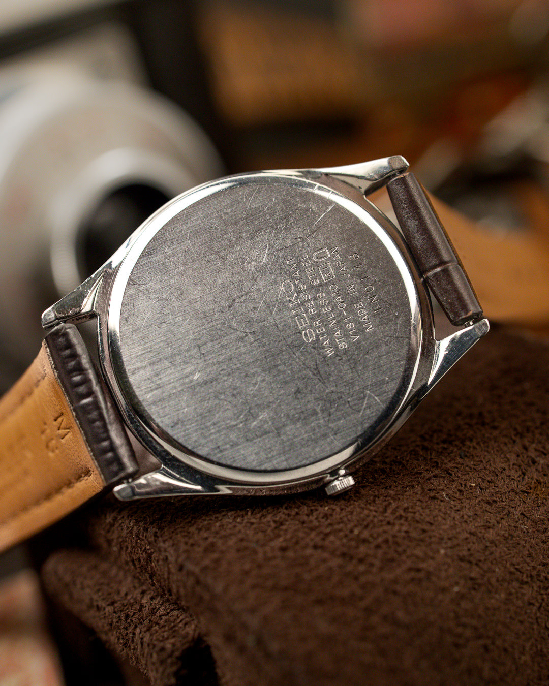 Seiko - Solar Mother of Pearl Roman Dial - V181-0A10