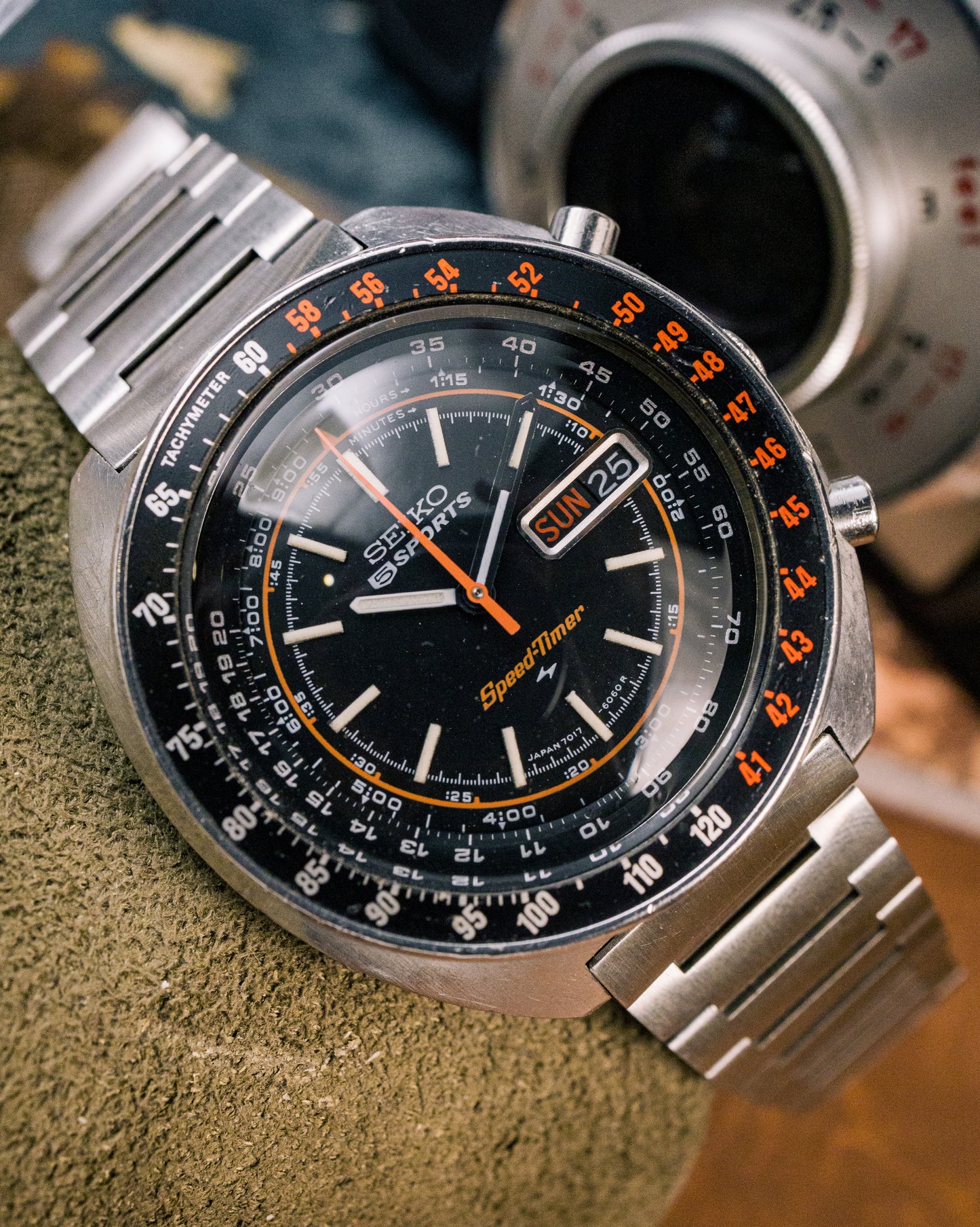Seiko - 5 Sports Speed-Timer - Eyeless Rally - 7017-6050