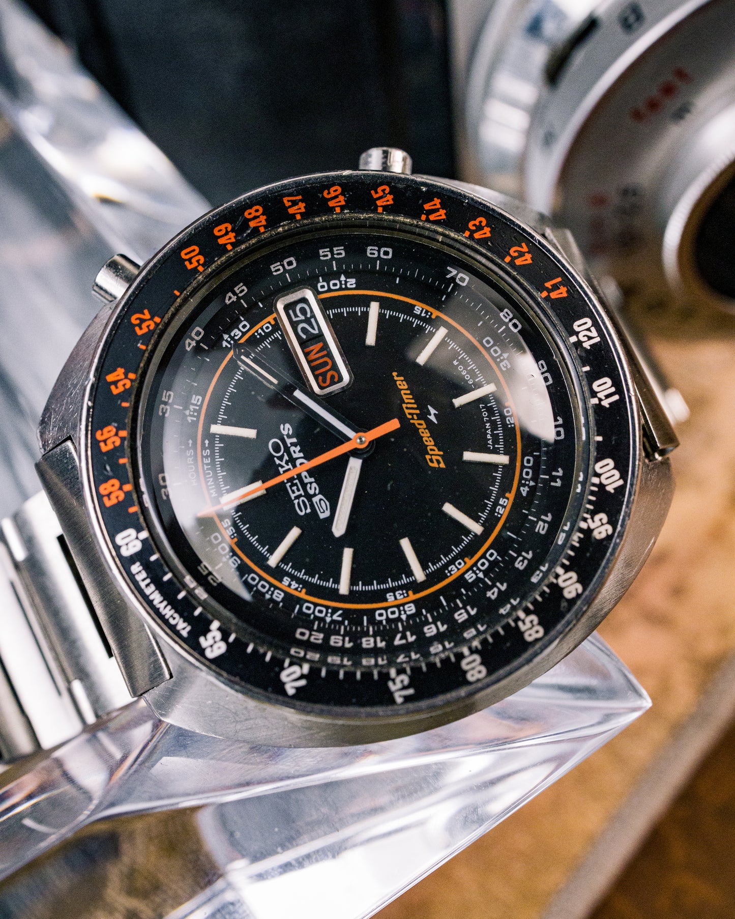 Seiko - 5 Sports Speed-Timer - Eyeless Rally - 7017-6050