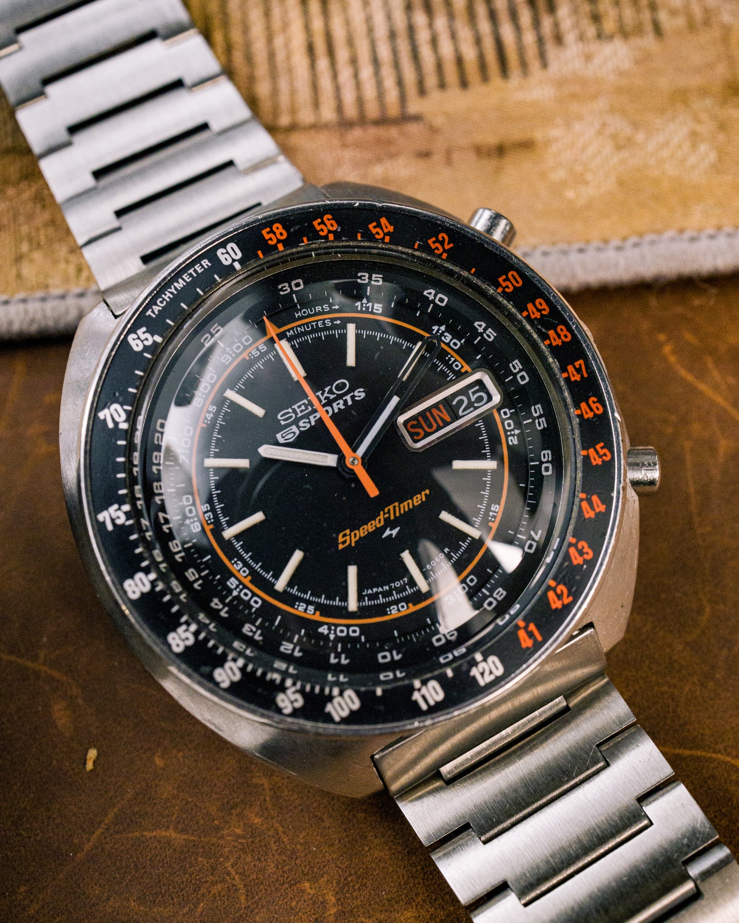 Seiko - 5 Sports Speed-Timer - Eyeless Rally - 7017-6050