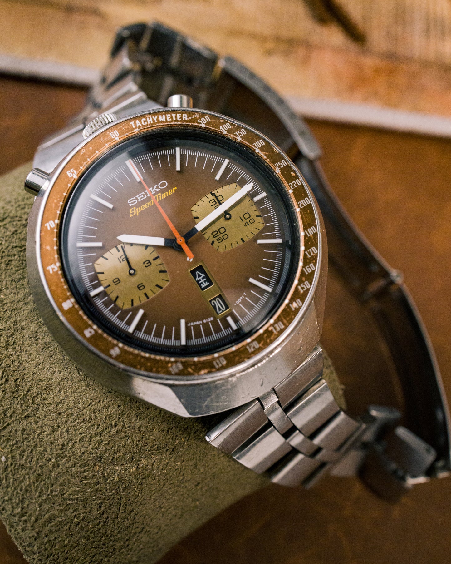 Seiko - 5 Sports Speed-Timer "Bullhead" - 6138-0040