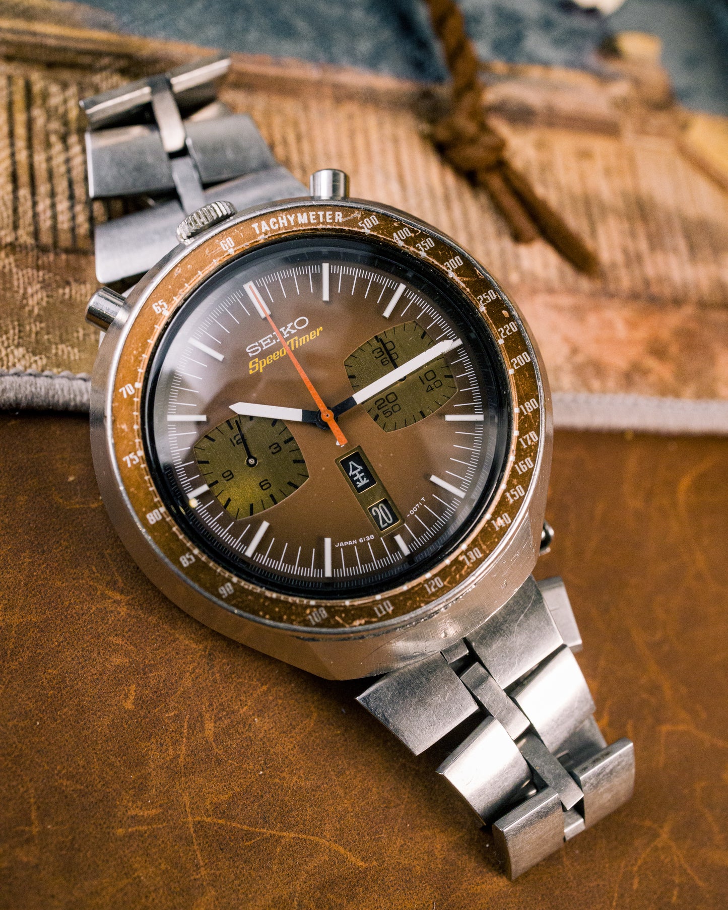 Seiko - 5 Sports Speed-Timer "Bullhead" - 6138-0040
