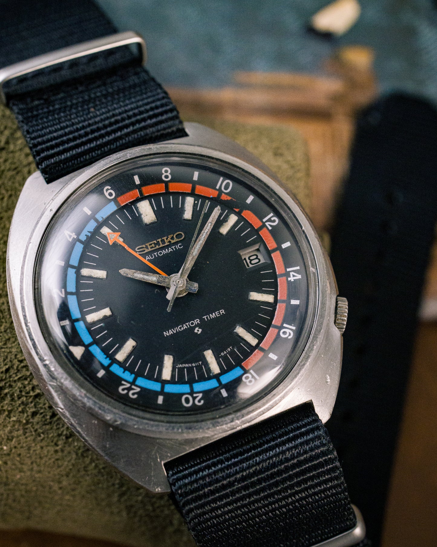 Seiko - Navigator Timer GMT - 6117-6410