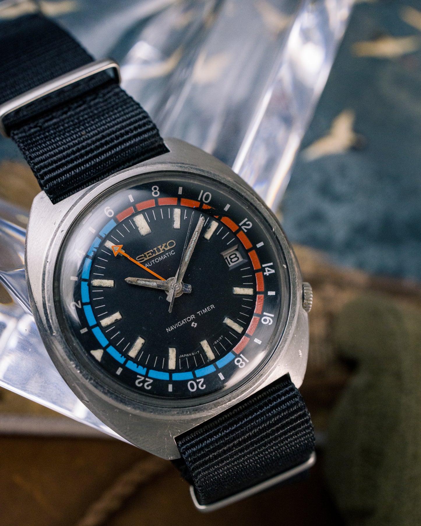 Seiko - Navigator Timer GMT - 6117-6410
