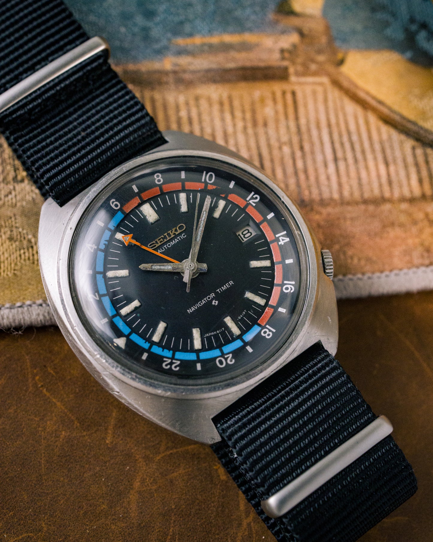 Seiko - Navigator Timer GMT - 6117-6410
