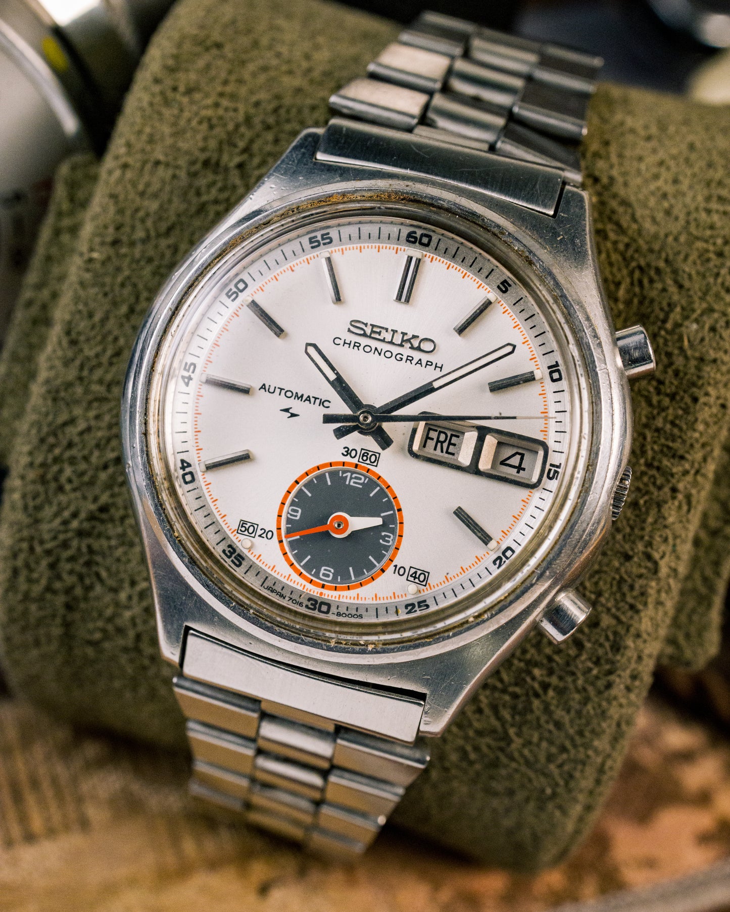 Seiko - Automatic Chronograph - Monaco-style - 7016-8001