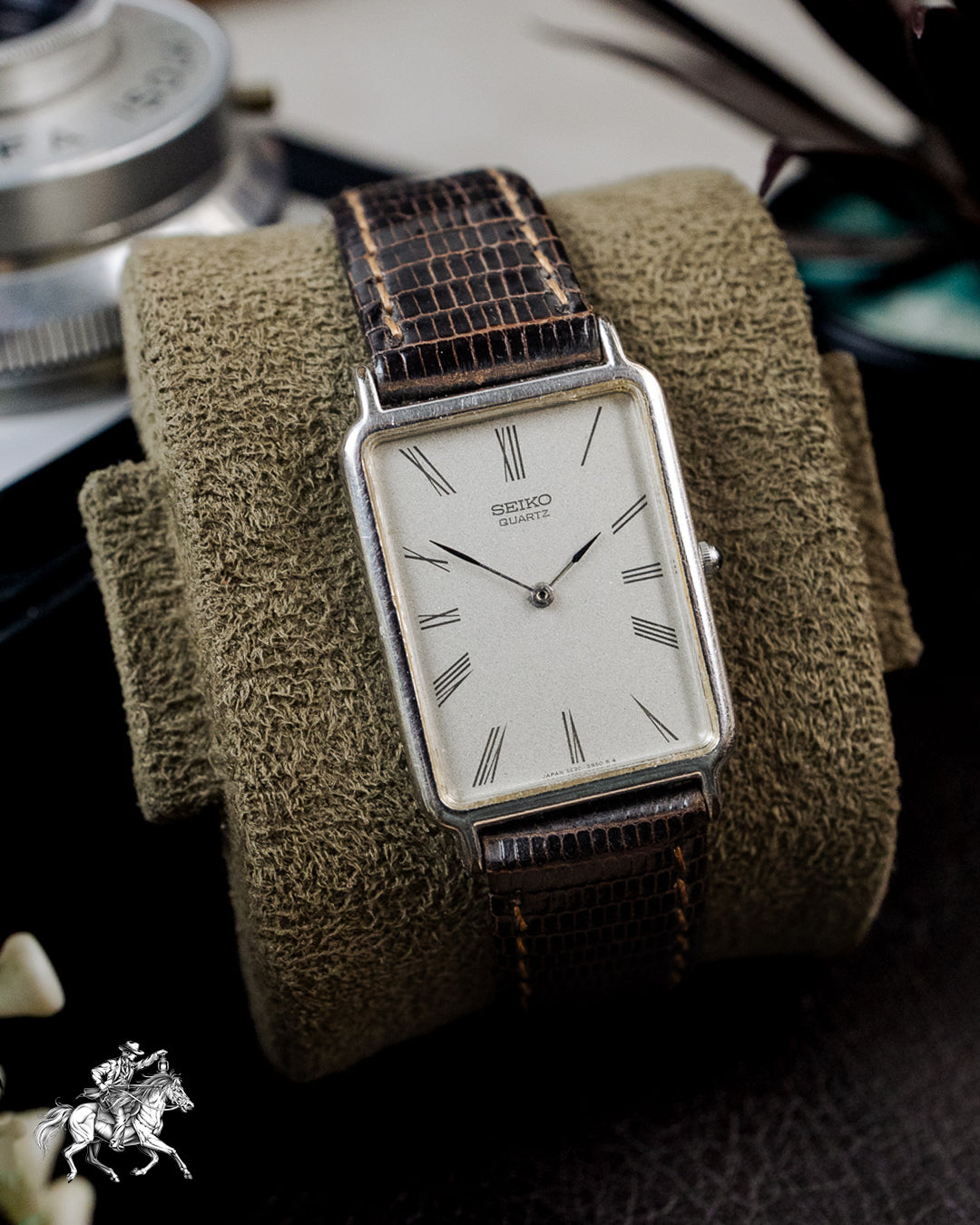 Seiko - Classic Roman Dial Tank - 5E20-5B30
