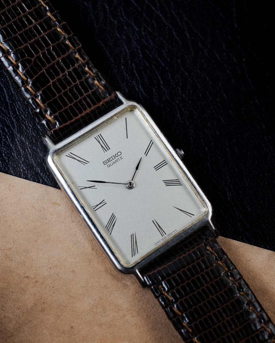 Seiko - Classic Roman Dial Tank - 5E20-5B30