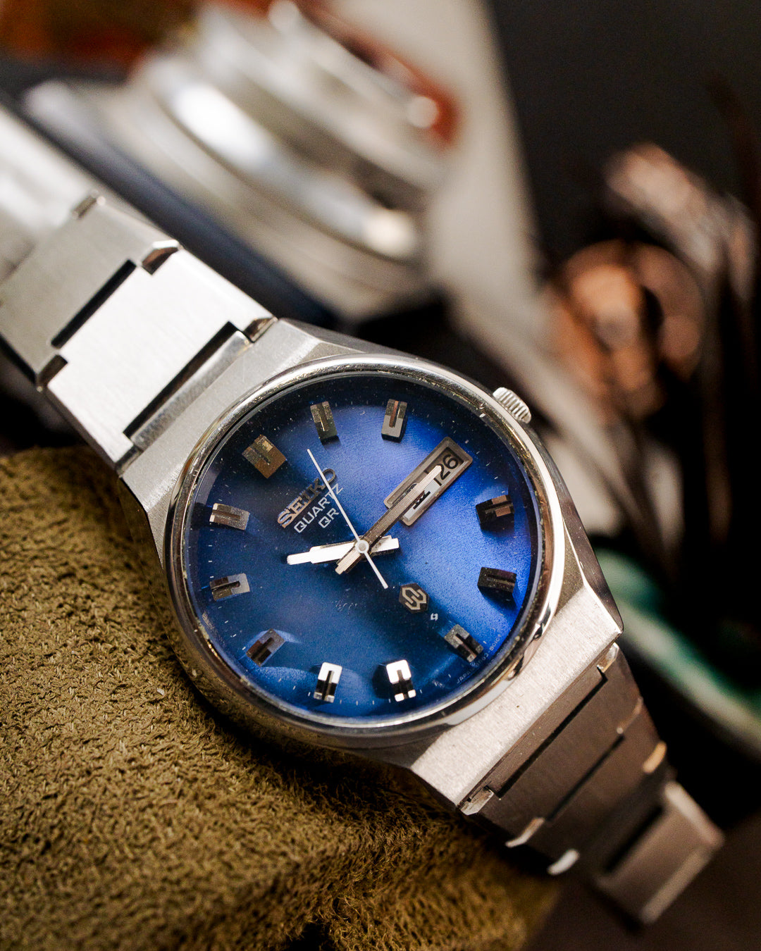 Seiko - Quartz QR Royal Cobalt Blue Dial - 3863-8010