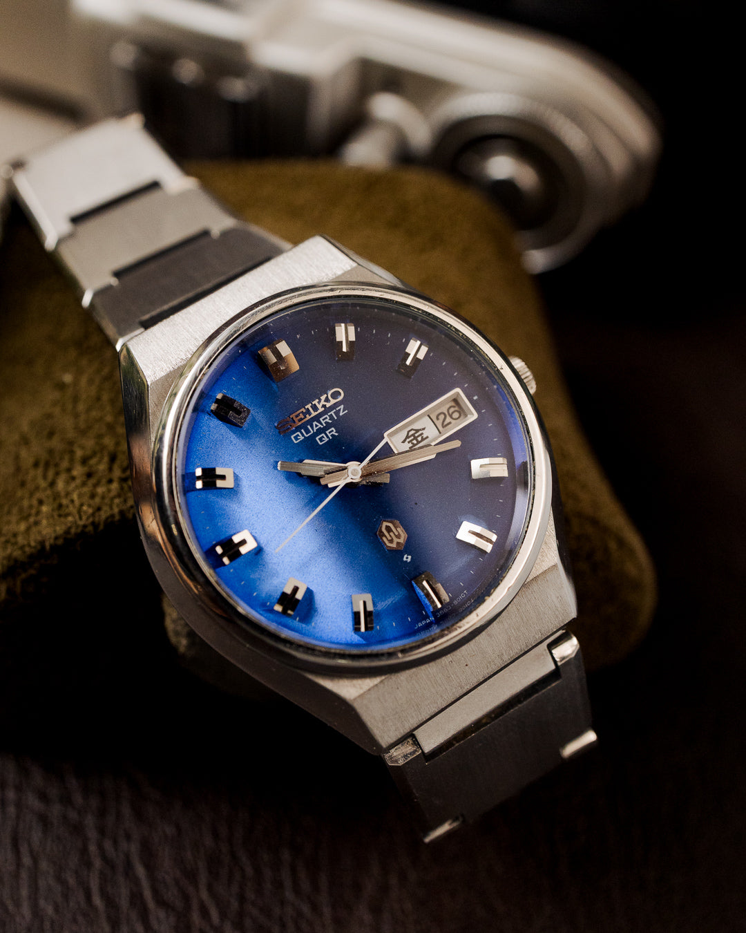Seiko - Quartz QR Royal Cobalt Blue Dial - 3863-8010