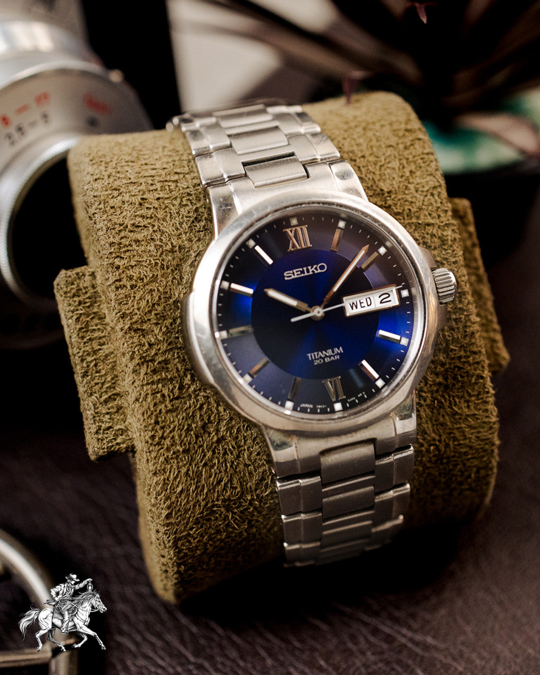Seiko - Titanium 200M Deep Cobalt Roman Dial - 7N43-7B80