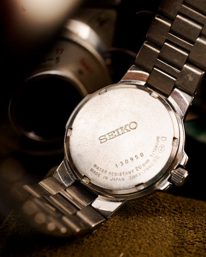 Seiko - Titanium 200M Deep Cobalt Roman Dial - 7N43-7B80