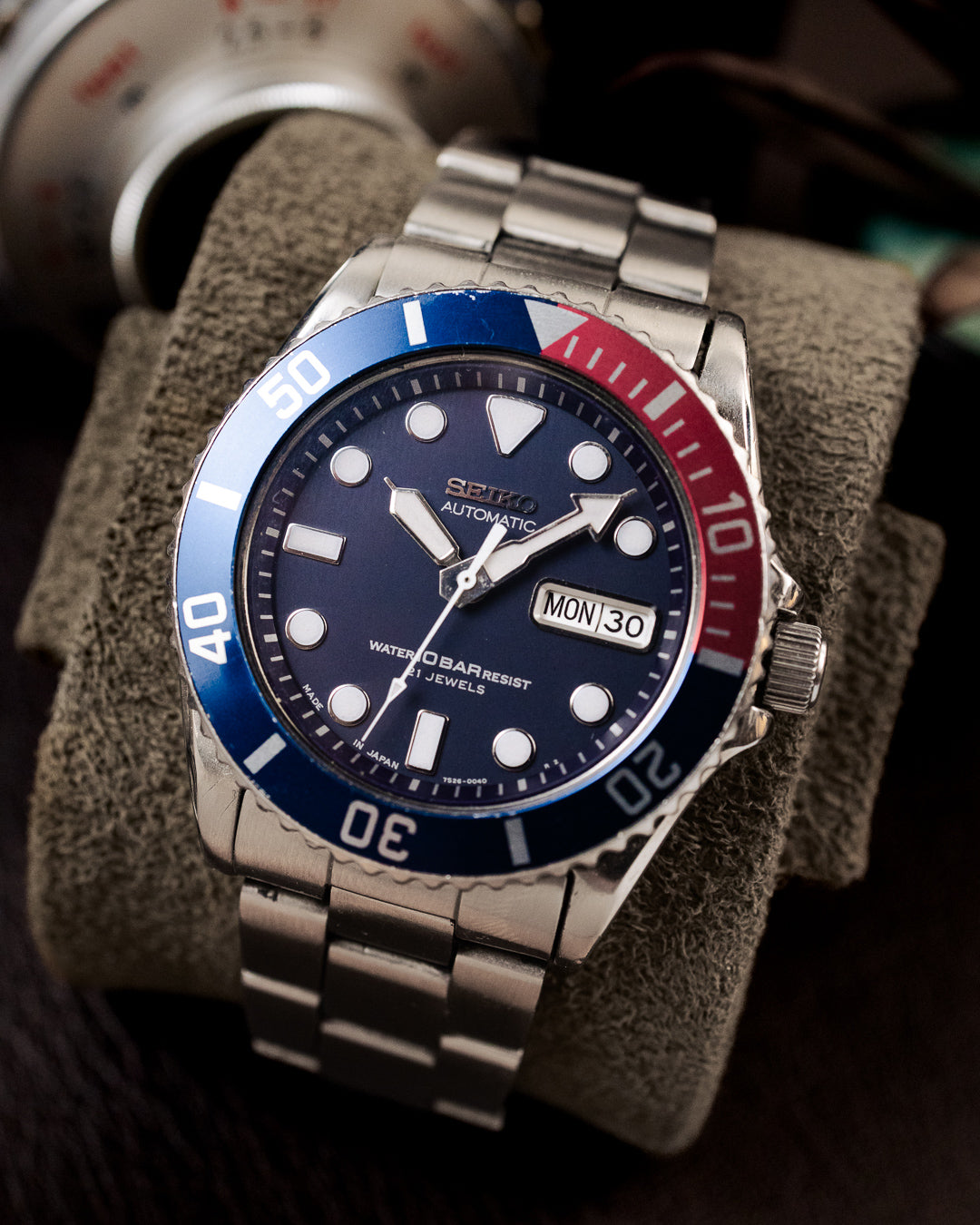 Seiko - "Pepsi Submariner" 100M Diver - 7S26-0040