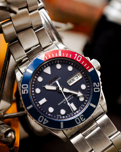 Seiko - "Pepsi Submariner" 100M Diver - 7S26-0040
