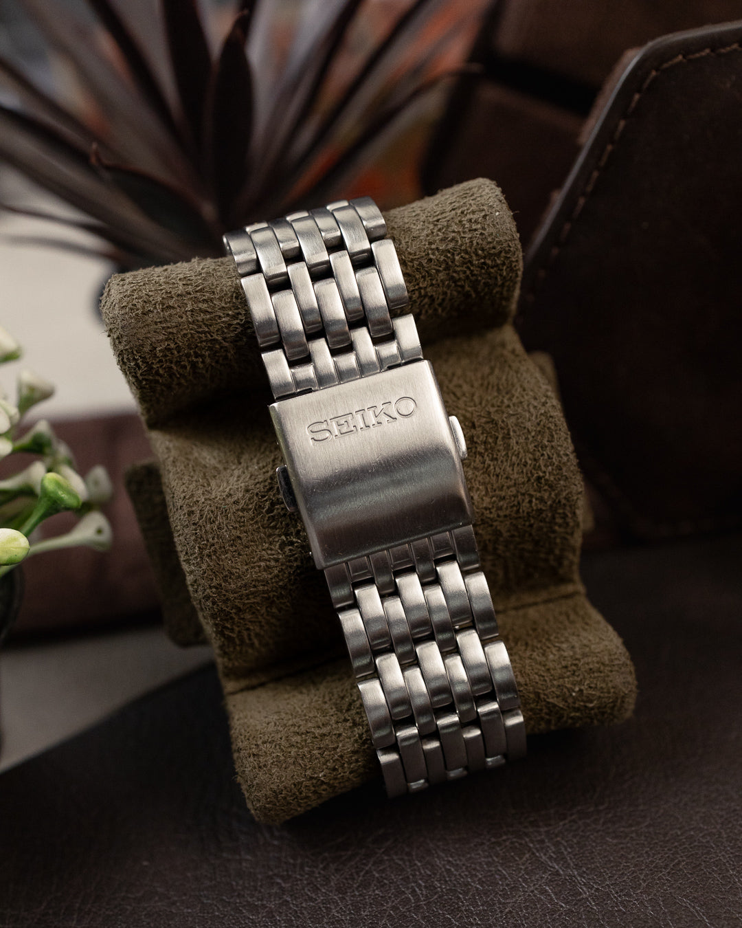 Seiko - Alarm Chronograph Wave Guilloché Roman Dial - 7T62-0CA0
