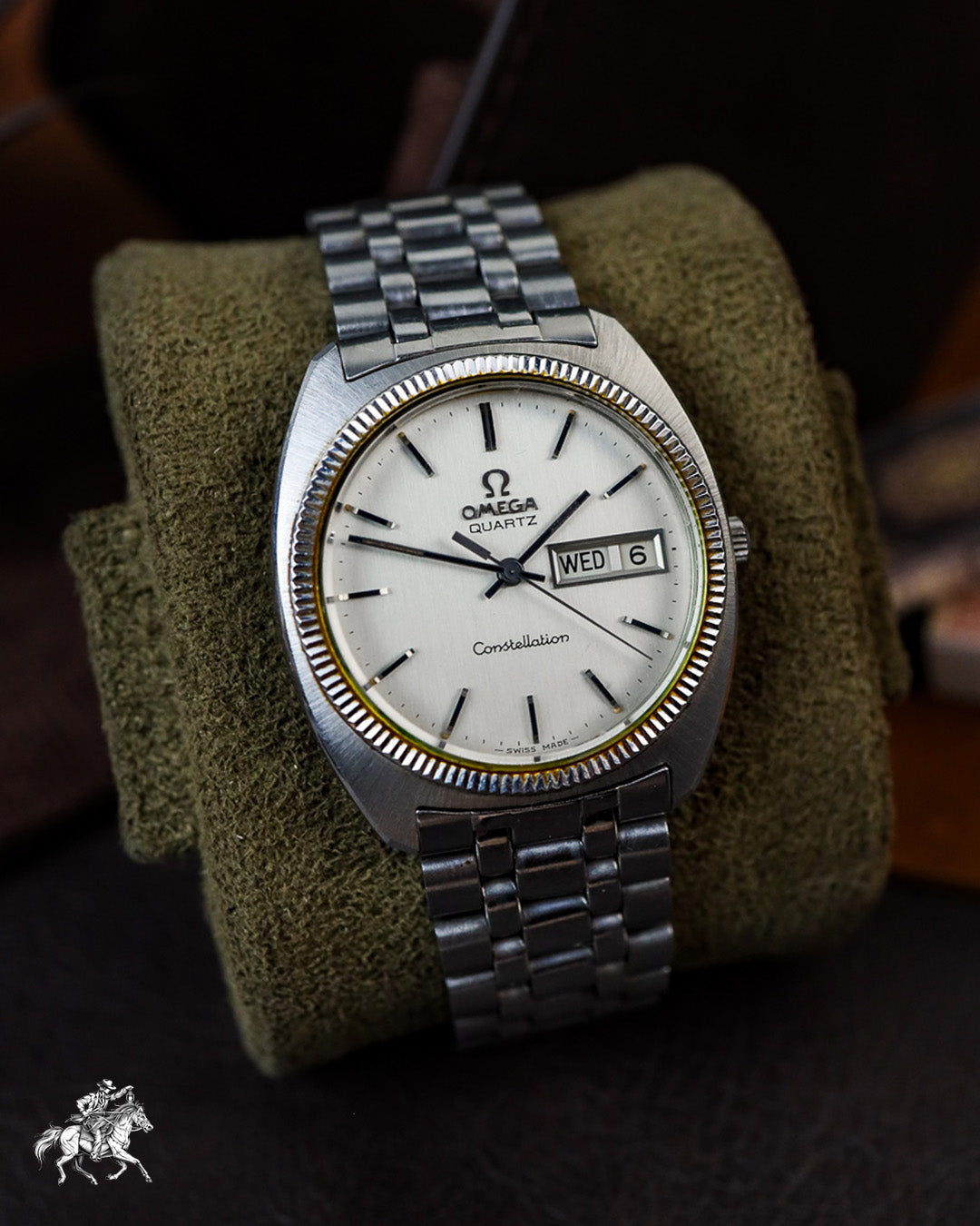 Omega - Constellation Fluted Bezel C-Case Quartz - 196.0120