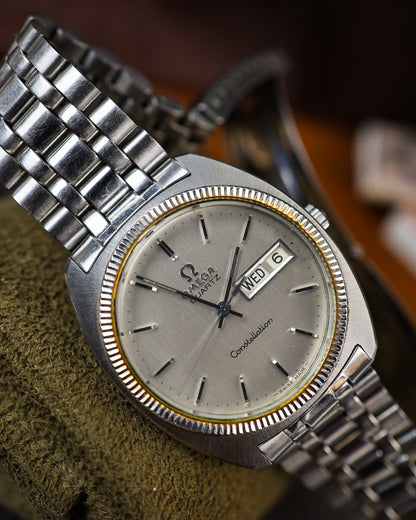 Omega - Constellation Fluted Bezel C-Case Quartz - 196.0120