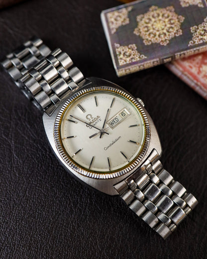 Omega - Constellation Fluted Bezel C-Case Quartz - 196.0120