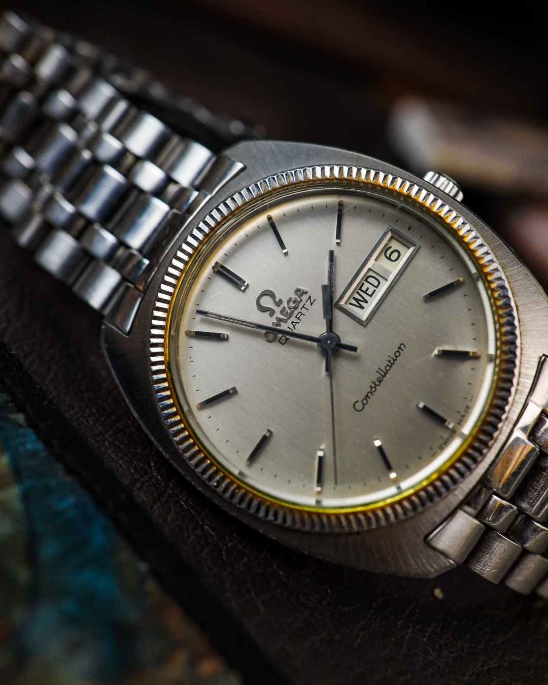 Omega - Constellation Fluted Bezel C-Case Quartz - 196.0120