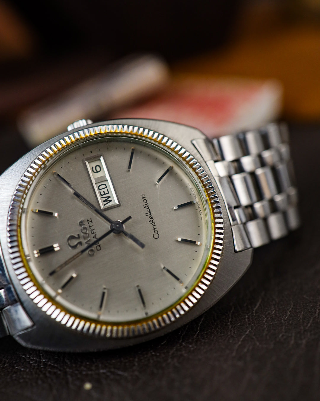 Omega - Constellation Fluted Bezel C-Case Quartz - 196.0120