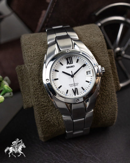 Seiko - Perpetual Calendar Frost Dial - 8F32-0050