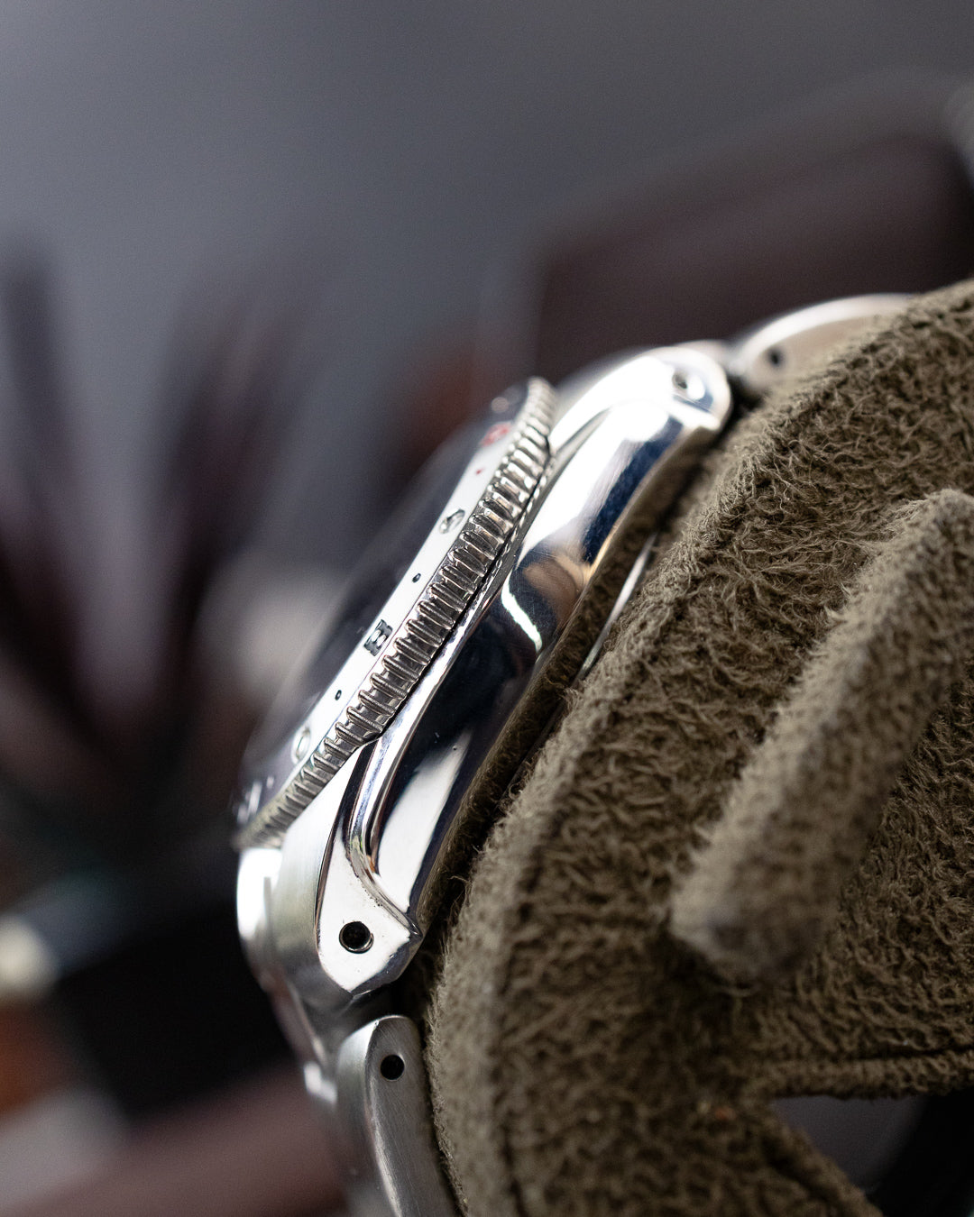 Seiko - Landrek / Perpetual Calendar GMT Steel Bezel - 8F56-0050