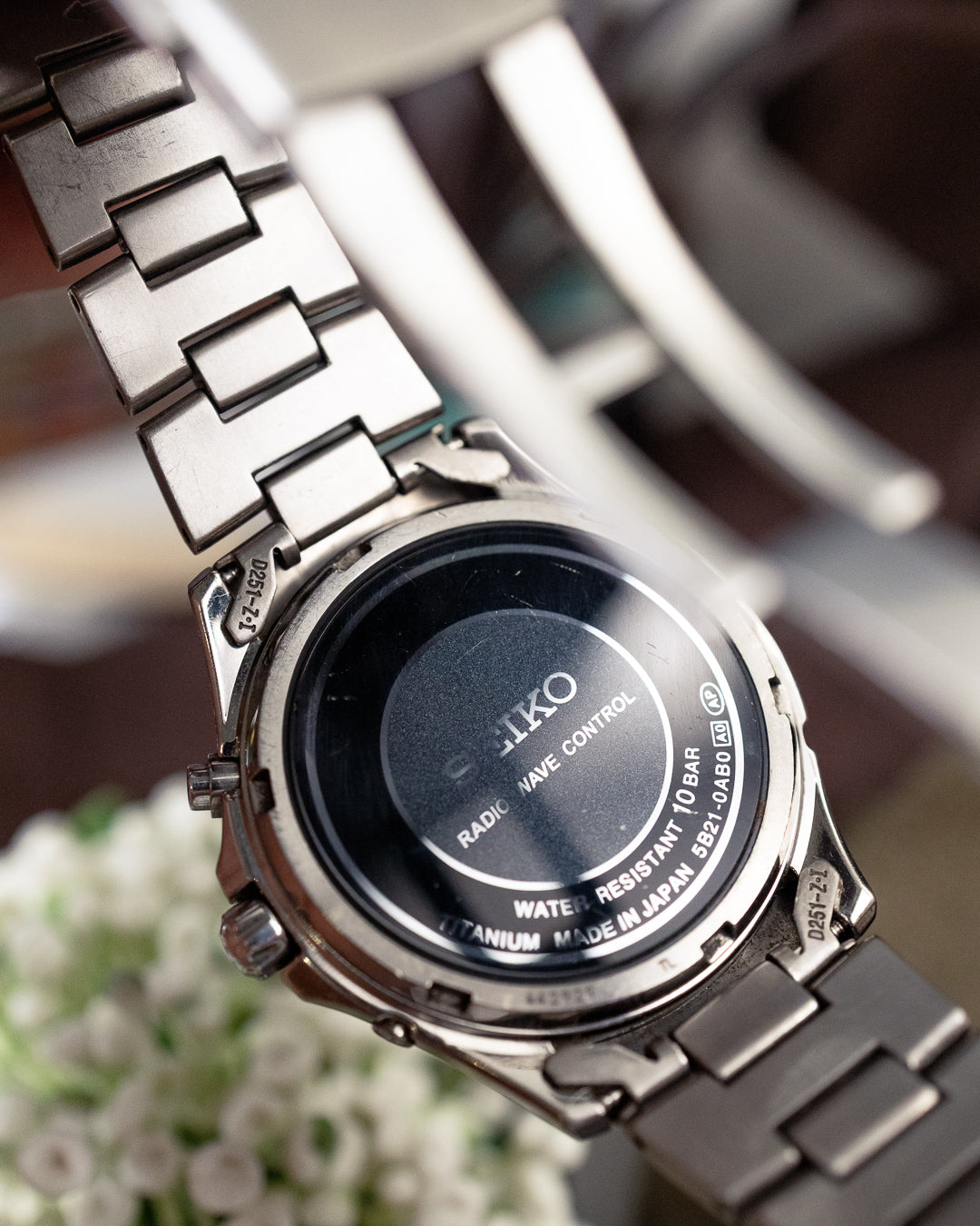 Seiko - Spirit Radio Wave Control Titanium - 5B21-0AB0