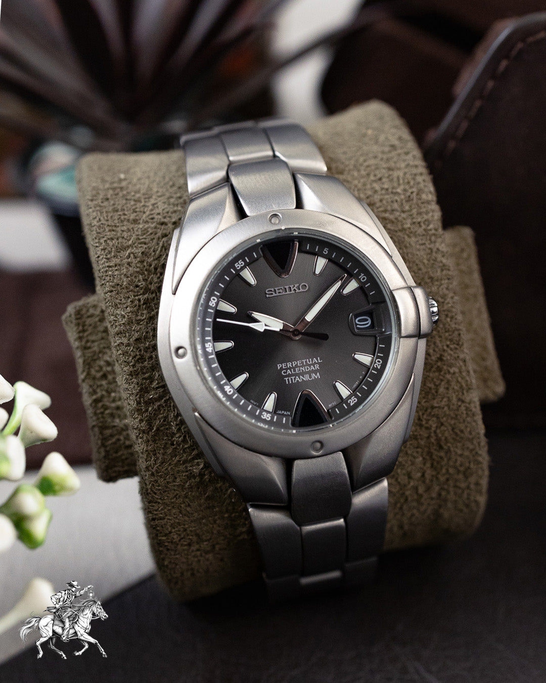 Seiko - Perpetual Calendar Titanium "Alien" - 8F32-0030