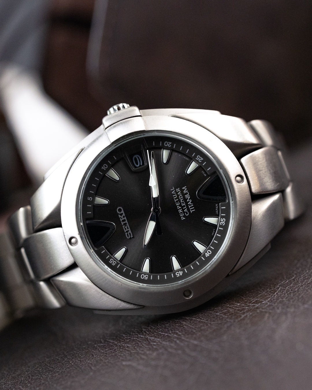 Seiko - Perpetual Calendar Titanium "Alien" - 8F32-0030