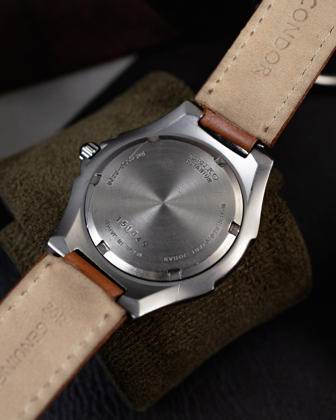Seiko - Kinetic Auto Relay Titanium 200M - 5J22-0C80