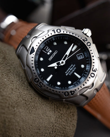 Seiko - Kinetic Auto Relay Titanium 200M - 5J22-0C80