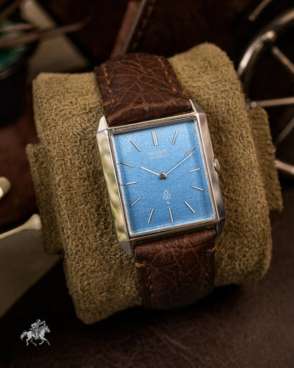 Seiko - Chariot Faceted Bezel Denim Blue Stardust Tank - 4130-5001