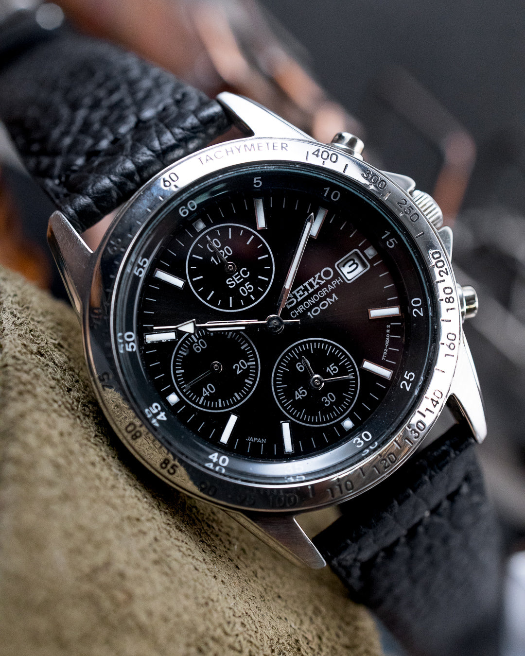 Seiko - 1/20th-Sec Precision Chronograph 100M - 7T92-0AK0