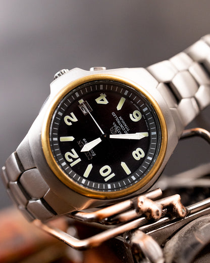 Citizen - Attesa Eco-Drive Radio-Controlled Two-Tone Titanium - A412-T003265