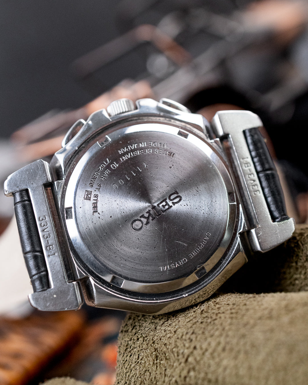 Seiko - Premier Alarm Chronograph Sapphire Roman Dial - 7T62-0EW0