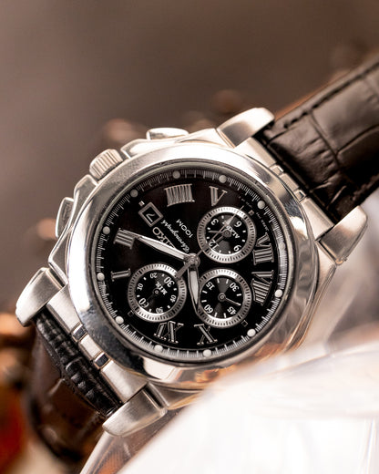 Seiko - Premier Alarm Chronograph Sapphire Roman Dial - 7T62-0EW0