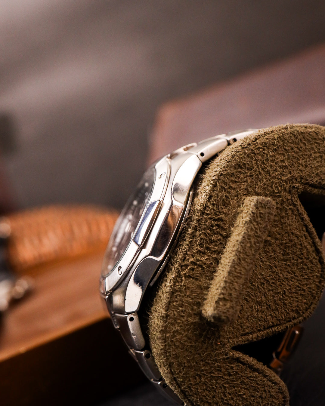 Seiko - Premier Alarm Chronograph Sapphire Riveted Bezel - 7T62-0DP0