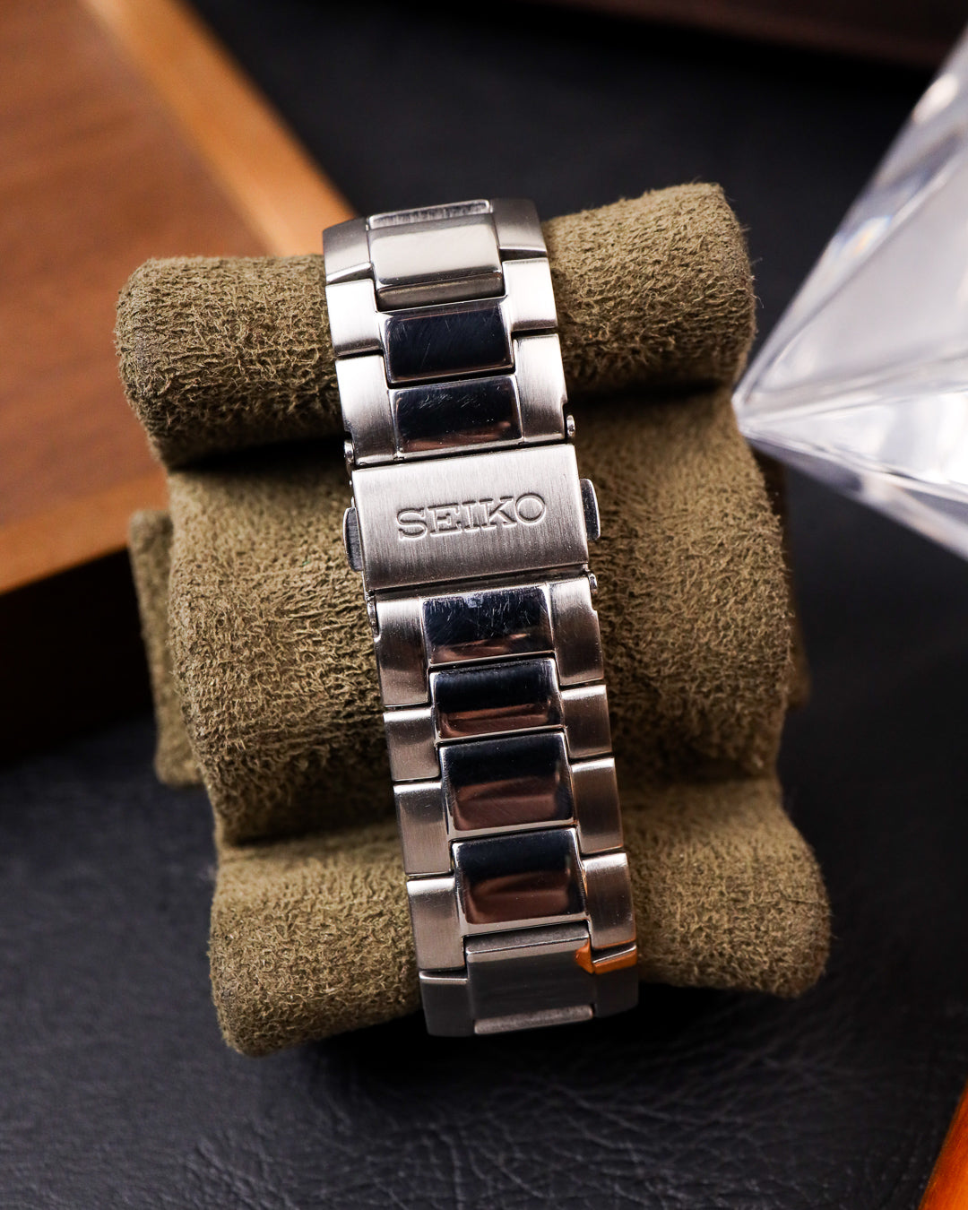 Seiko - Premier Alarm Chronograph Sapphire Riveted Bezel - 7T62-0DP0
