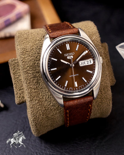Seiko 5 - 7S26-0430 Automatic Sunburst Bronze-Brown Dial