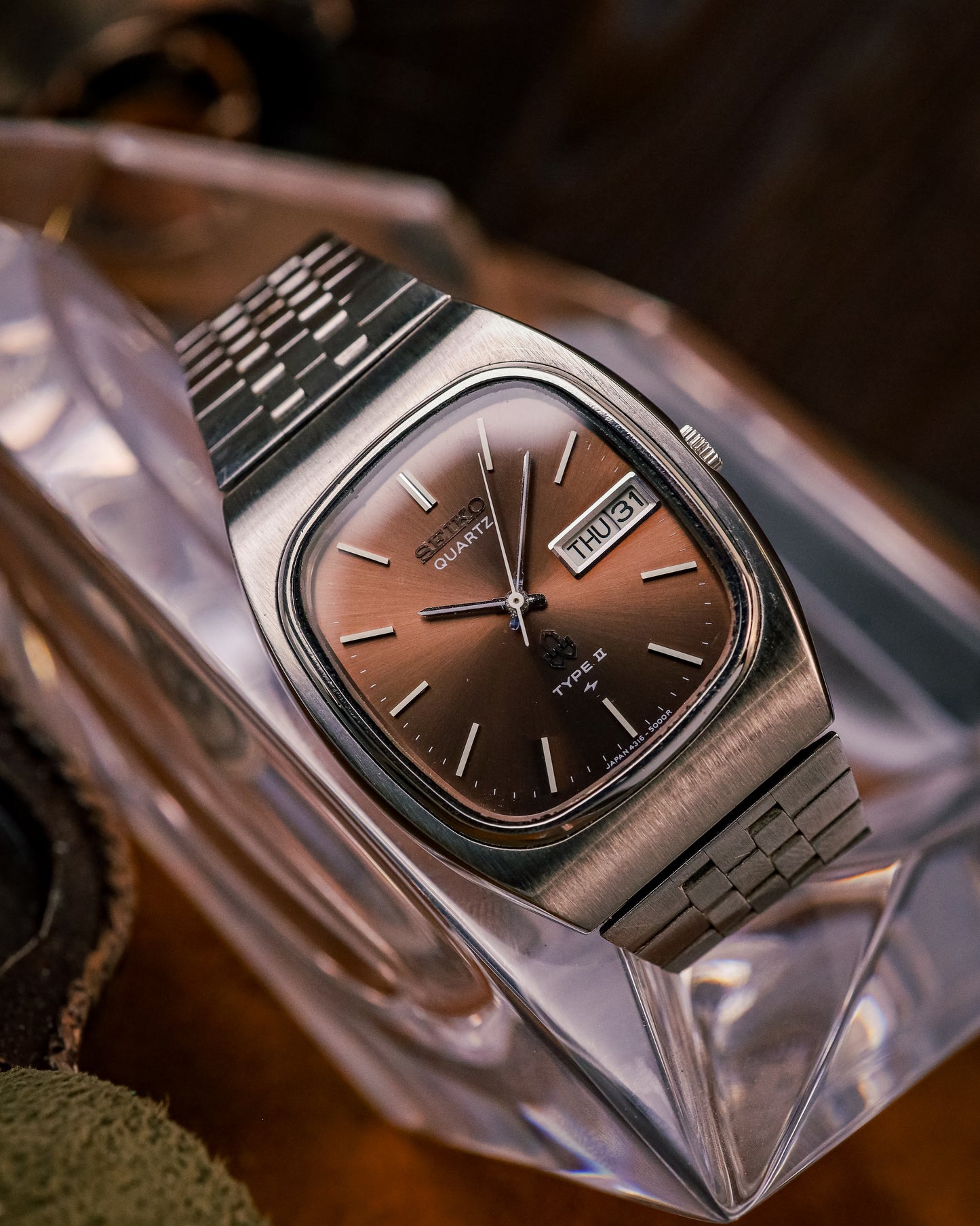 Seiko - Type II Quartz Cushion - 4318-5000