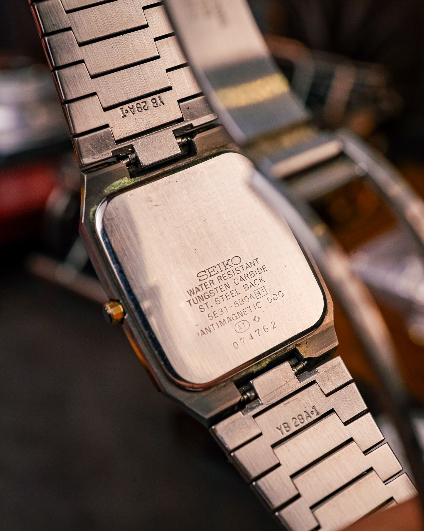 Seiko - Dolce Tungsten Carbide Tank - 5E31-5B0A