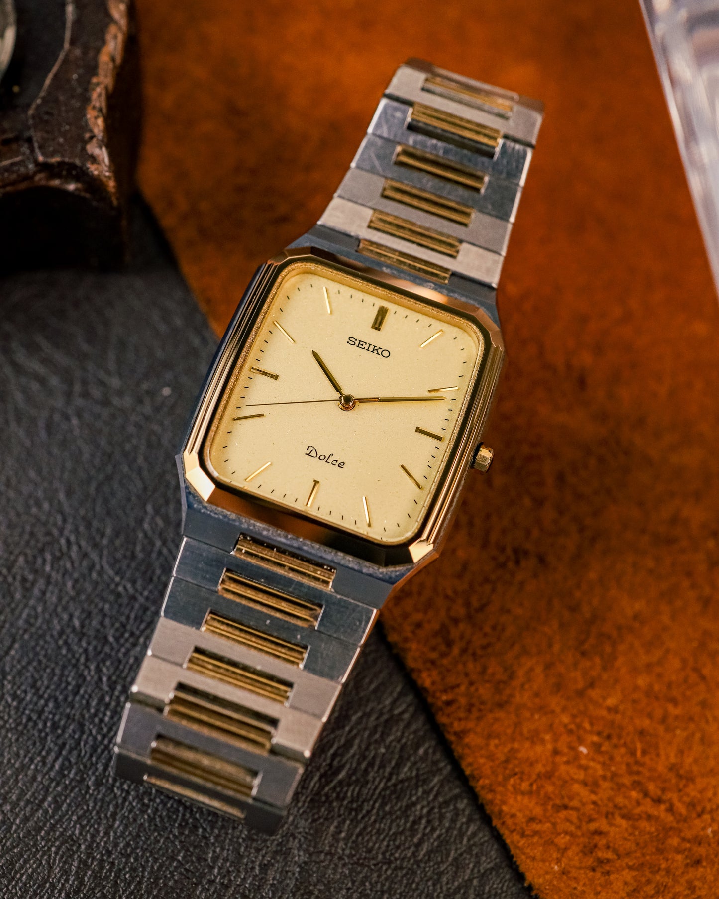 Seiko - Dolce Tungsten Carbide Tank - 5E31-5B0A