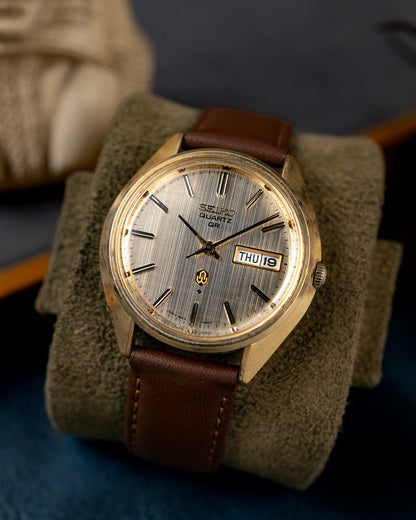 Seiko - Early Quartz QR Golden Linen Dial - 3863-7001