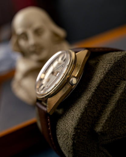 Seiko - Early Quartz QR Golden Linen Dial - 3863-7001