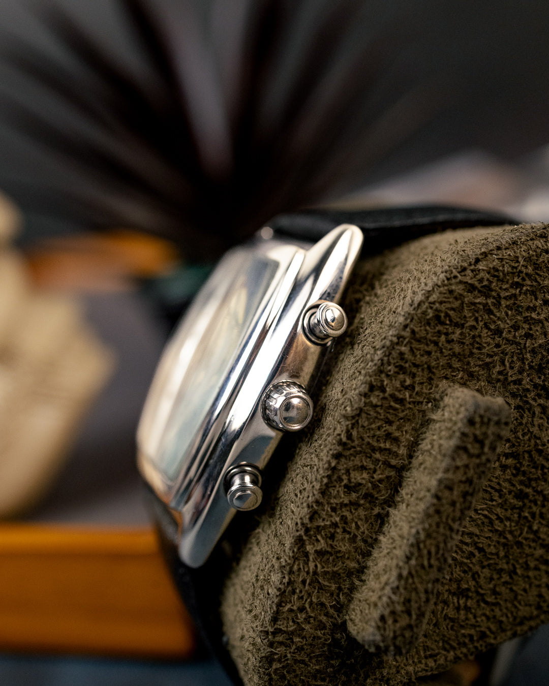 Alba (Seiko) - Tonneau Alarm Chronograph Art Deco Arabic - 7T62-X023
